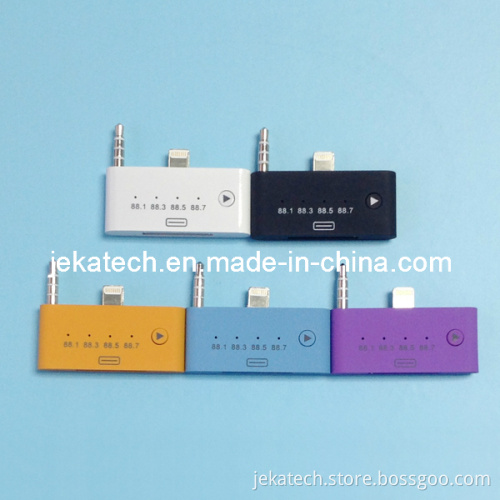 8 Pin to 30 Pin FM Audio Adapter for iPhone 5